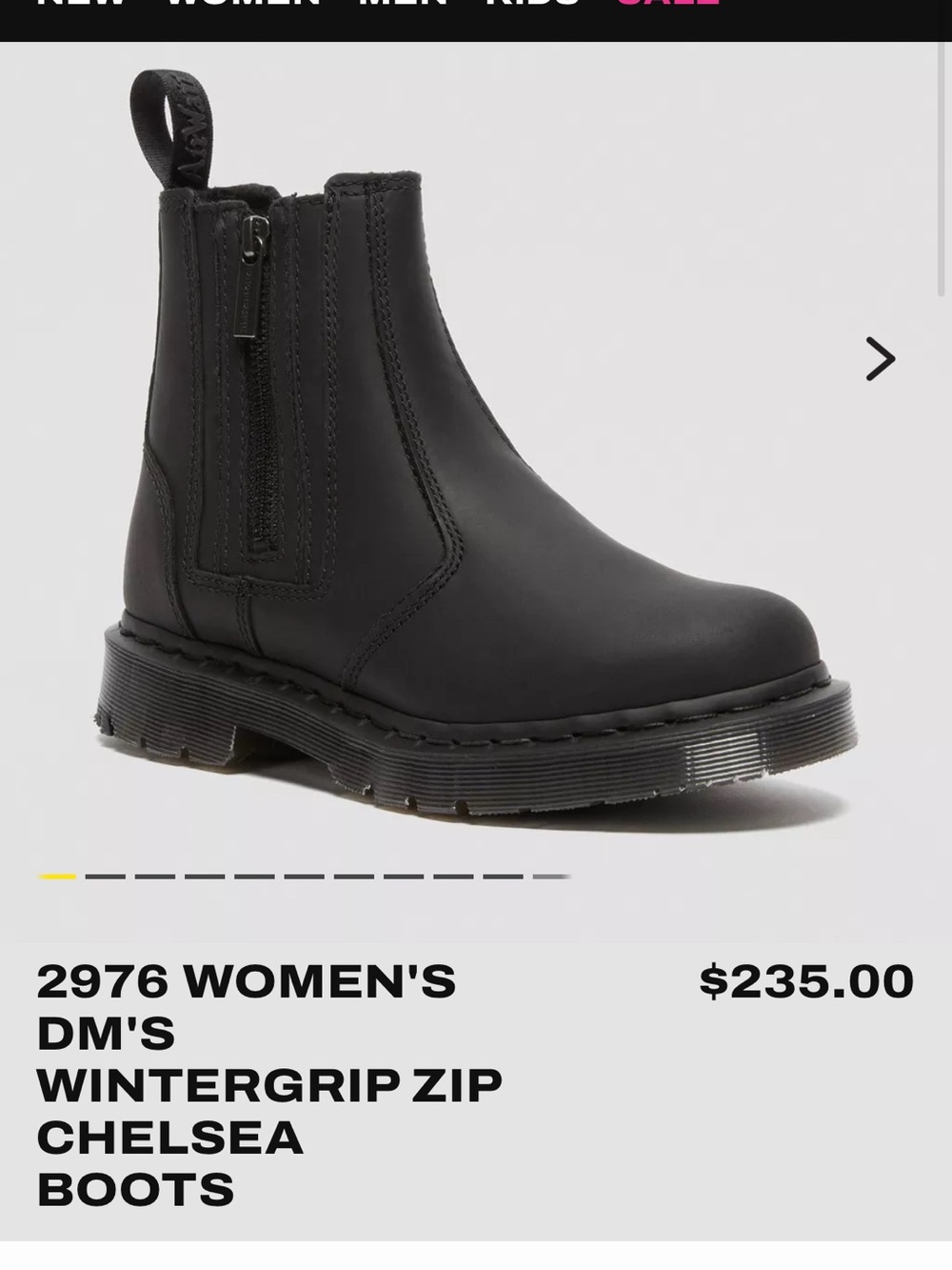 Doc martens Alyson snow plow boots size 9